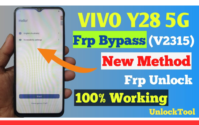 Vivo y28 5g frp